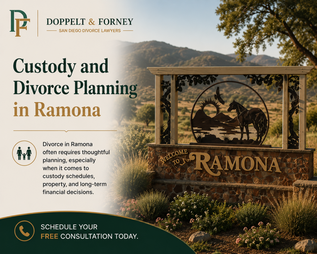 Divorce and Custody Planning - Ramona, CA
